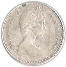 10 Cents - Elizabeth II (2nd portrait, Silver (.500), Ottawa)