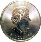 8 Dollars - Elizabeth II (Polar Bear with Cub 1½ oz)