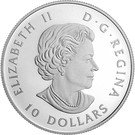 10 Dollars - Elizabeth II (Dog Sledding Under the Northern Lights)