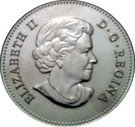 25 Cents - Elizabeth II (O Canada)