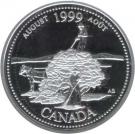 25 Cents - Elizabeth II (August; silver)