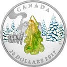 20 Dollars - Elizabeth II (Snow-Covered Trees)