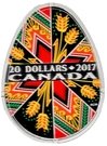 20 Dollars - Elizabeth II (Traditional Pysanka)