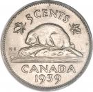 5 Cents - George VI (round)