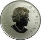 10 Dollars Elizabeth II (½ oz. Canadian Maple Leaves)