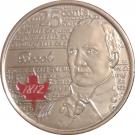 25 Cents - Elizabeth II (War of 1812, Sir Isaac Brock; colourized)