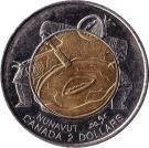 2 Dollars - Elizabeth II (Nunavut)