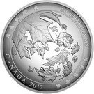 50 Dollars - Elizabeth II (Maple Leaves in Motion)