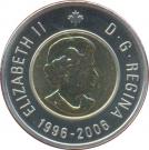 2 Dollars - Elizabeth II (10th anniversary Toonie)