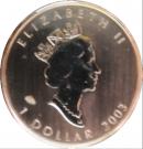 1 Dollar - Elizabeth II (Maple Leaf Hologram)