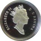 10 Cents - Elizabeth II (3rd portrait; Silver Proof Issue)