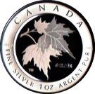 5 Dollars - Elizabeth II (1 oz Maple Leaves: Holographic)