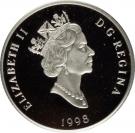 75 Dollars - Elizabeth II (Grey Wolf; platinum)