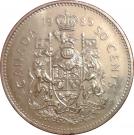 50 Cents - Elizabeth II (2nd portrait)