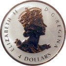 4 Dollars - Elizabeth II (Longest Reigning Sovereign)