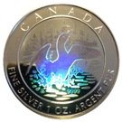5 Dollars - Elizabeth II (Loon Dollar; hologram)