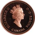 1 Cent - Elizabeth II (Royal Canadian Mint; mirror finish)