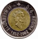 2 Dollars - Elizabeth II (Golden Jubilee)