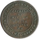 ½ Penny (Payable by Miles W. White)
