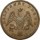 ½ Penny (Britannia & Eagle)
