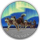 10 Dollars - Elizabeth II (Dog Sledding Under the Northern Lights)