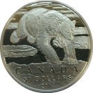 50 Dollars - Elizabeth II (Polar Bear)