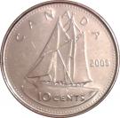 10 Cents - Elizabeth II (4th portrait)