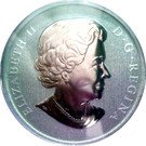 25 Cents - Elizabeth II (American Robin)
