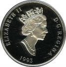 150 Dollars - Elizabeth II (Arctic fox; platinum)