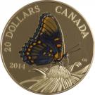 20 Dollars - Elizabeth II (Red-Spotted Purple Butterfly)