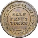 ½ Penny (For general accommodation )