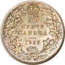 25 Cents - George V
