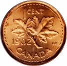 1 Cent - Elizabeth II (2nd portrait, 12 sided)