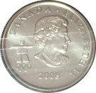 25 Cents - Elizabeth II (Snowboarding; coloured)