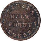 ½ Penny (Canada - For public accommodation)