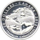 20 Dollars - Elizabeth II (Carmichael, Houses, Cobalt)