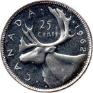 25 Cents - Elizabeth II (1st portrait)