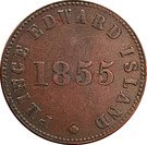 ½ Penny (Prince Edward island - free government and self trade)