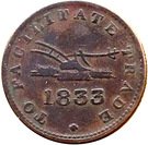 ½ Penny (Sloop Token - To Facilitate Trade)