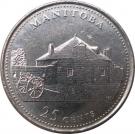25 Cents - Elizabeth II (Manitoba)