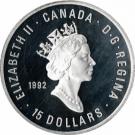 15 Dollars - Elizabeth II (Olympics; I.O.C. coinage)