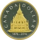1 Dollar - Elizabeth II (Library of Parliament)