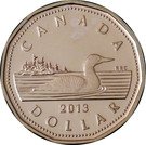 1 Dollar - Elizabeth II (4th portrait; Silver Proof Issue)