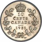 10 Cents - George V