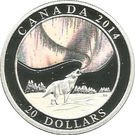 20 Dollars - Elizabeth II (Howling Wolf)