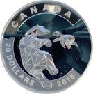 20 Dollars - Elizabeth II (Polar Bear)