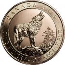 2 Dollars - Elizabeth II (Grey Wolf; ¾ oz. Silver Bullion Coinage)