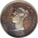 ½ Penny Token - Victoria