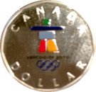 1 Dollar - Elizabeth II (Lucky Loonie; Silver)