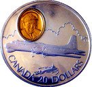 20 Dollars - Elizabeth II (Bombardier CP-107 Argus)